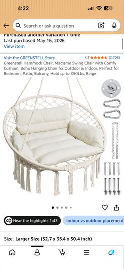 Hammock Chair