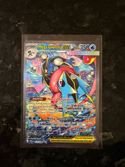 Mega Greninja EX Pokemon Card