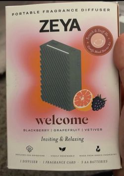 Zeya portable diffuser