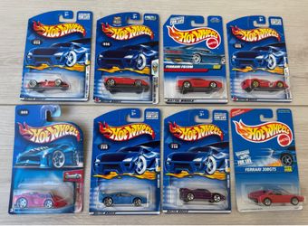 Hot Wheels Vintage Ferrari - 8 cars set