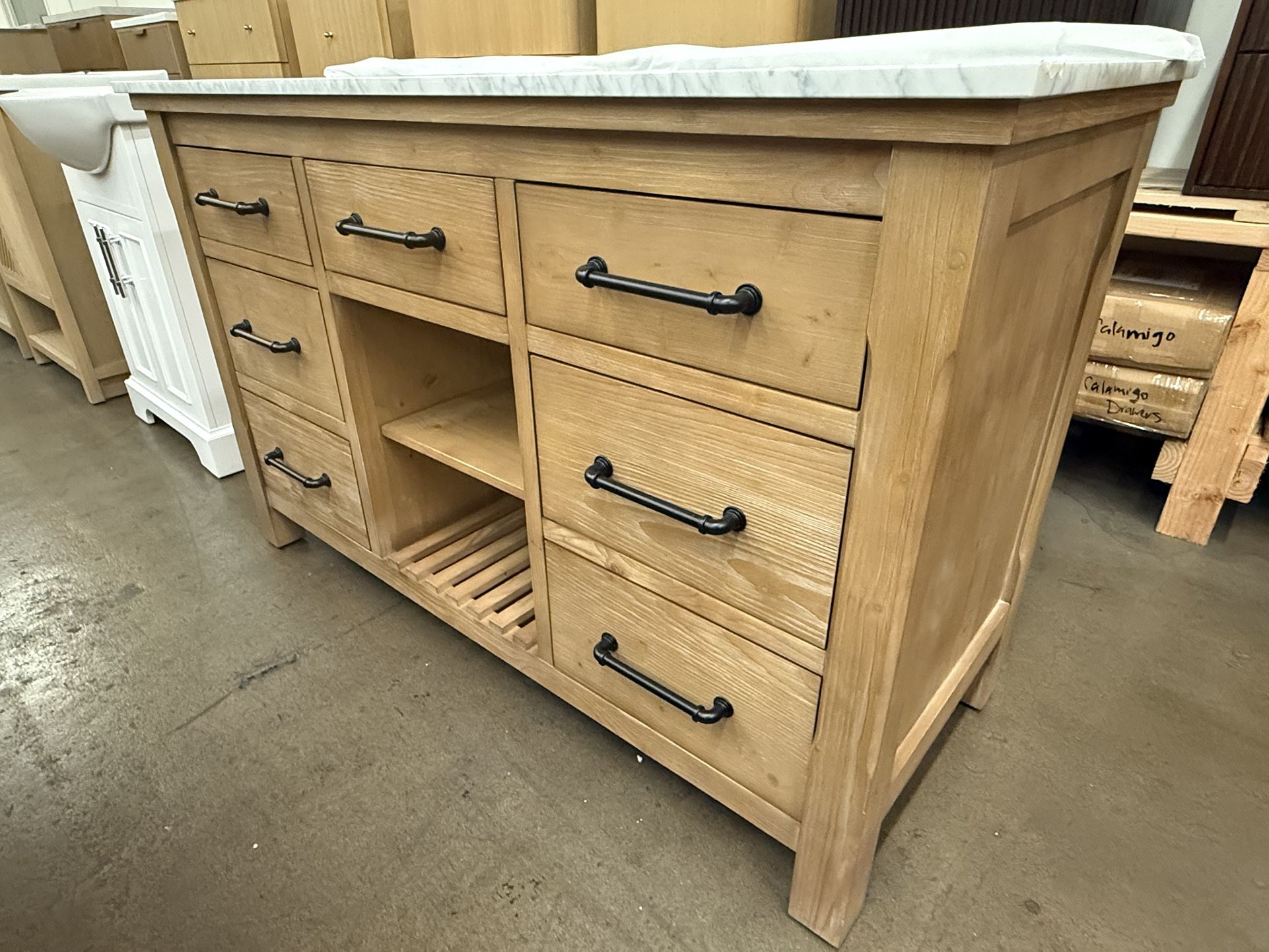 55” Bathroom Vanity