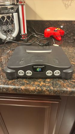 Working N64 with video cable and power Attachmenrs with 2 controllers with Pak Attachments