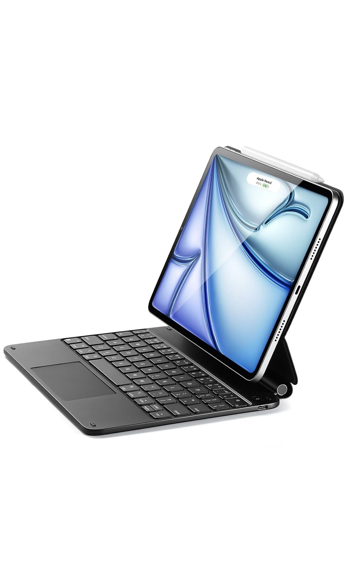 ESR iPad Air 11 inch Case with Keyboard (M3/M2, 2025/2024), iPad Pro 11 (4th/3rd/2nd/1st Gen) & Air 5/4th Magic keyboard Case, Easy-Set Floating Canti