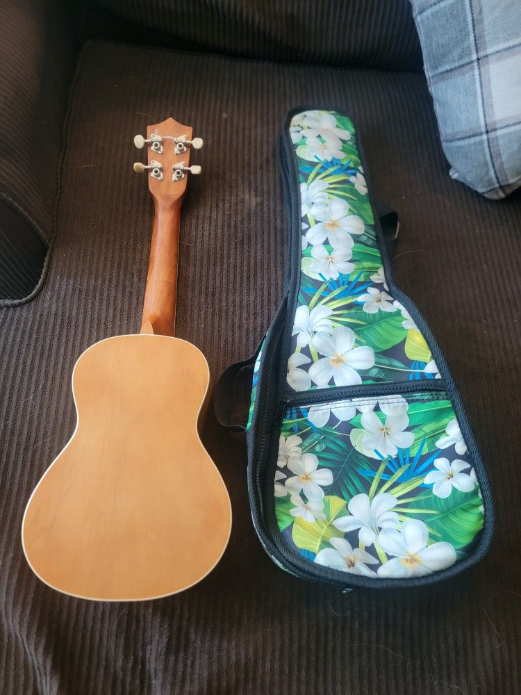 Concert Size Ukulele (With Case)