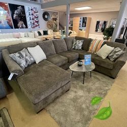 Graftin Teak Sectional Sofa Couch