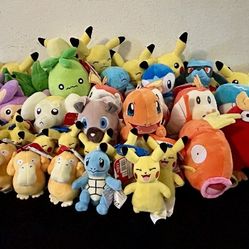 Pokemon Plushies 