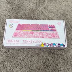 Razer Ornata V3 Tenkeyless Hello Kitty Keyboard 