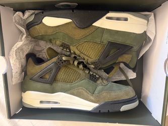 Jordan Retro 4 Olive SE