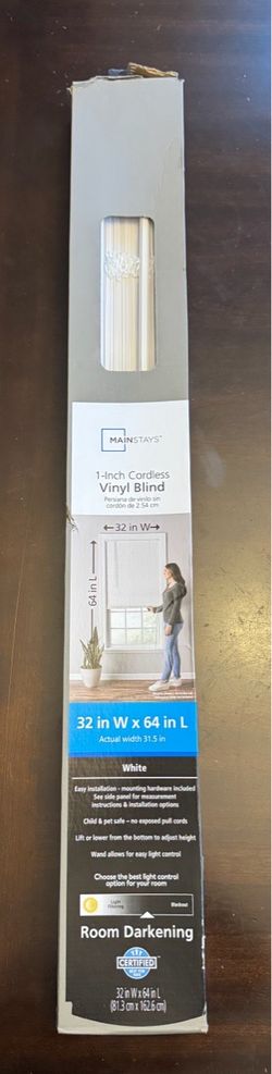 Window blinds 32 x 64