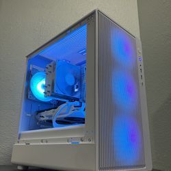 White Gaming PC
