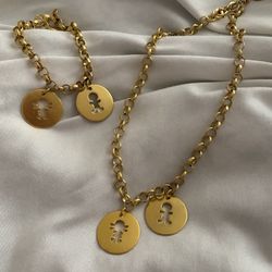 Charm Bracelet Snd Chain - Boy/ Girl Charm $20