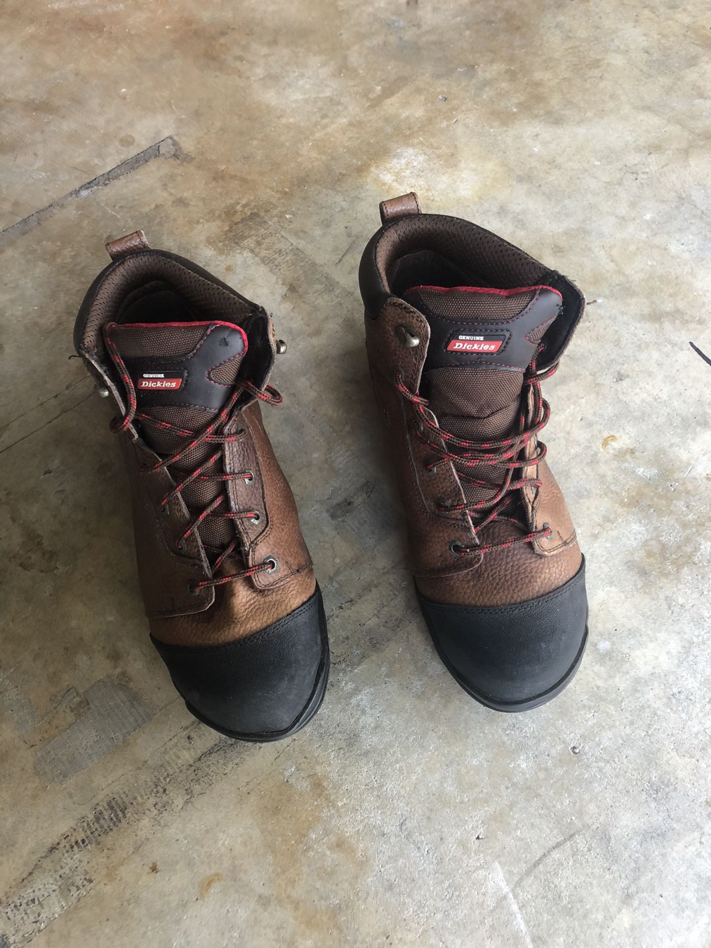 Dickies Work Boots. Steel toe. Size 14