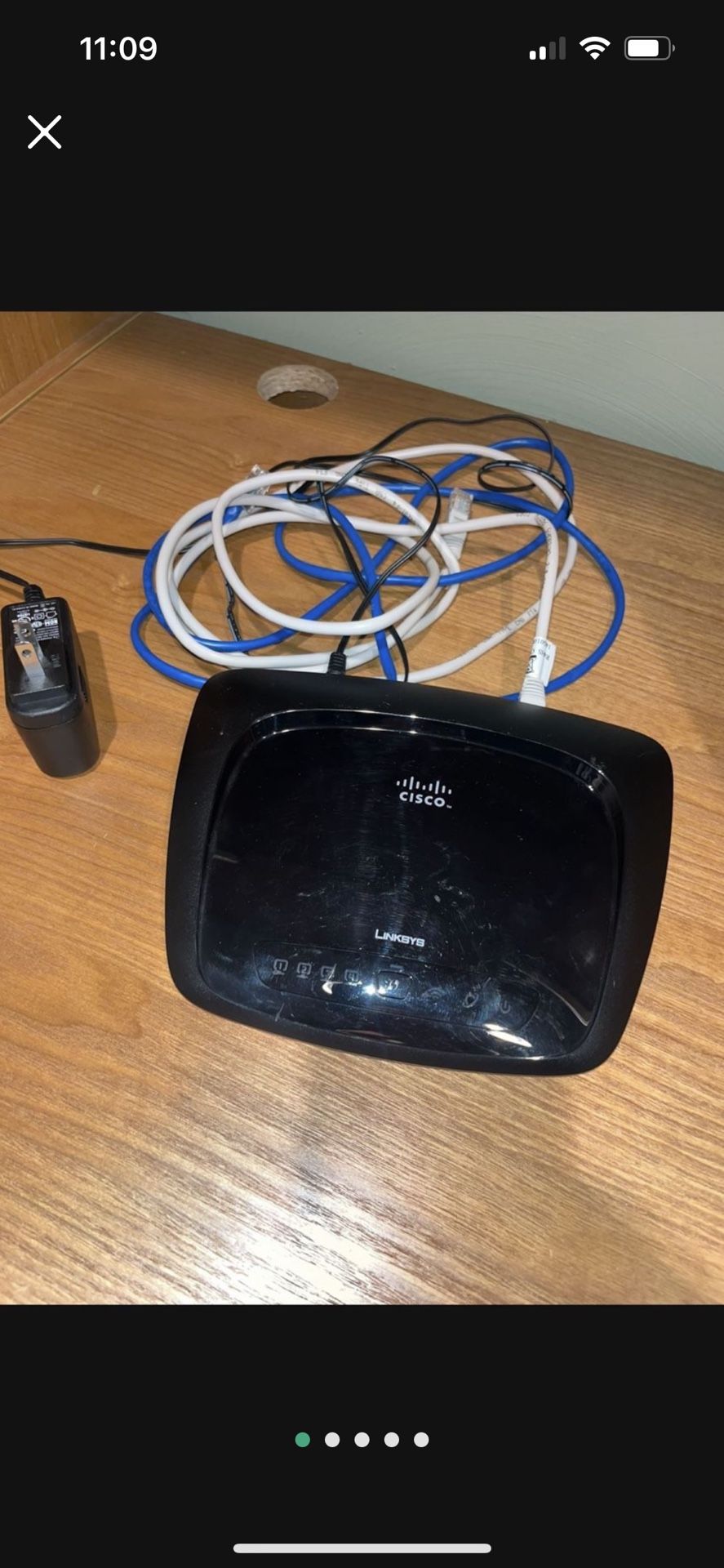 Cisco Router - WRT 120N 15.00 Dollars