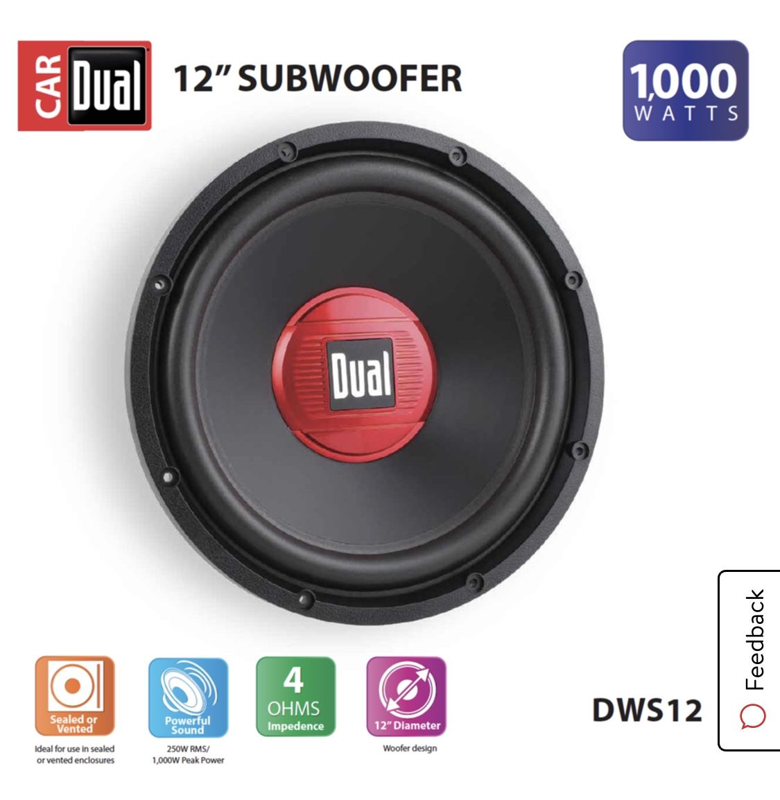 M12” subwoofer
