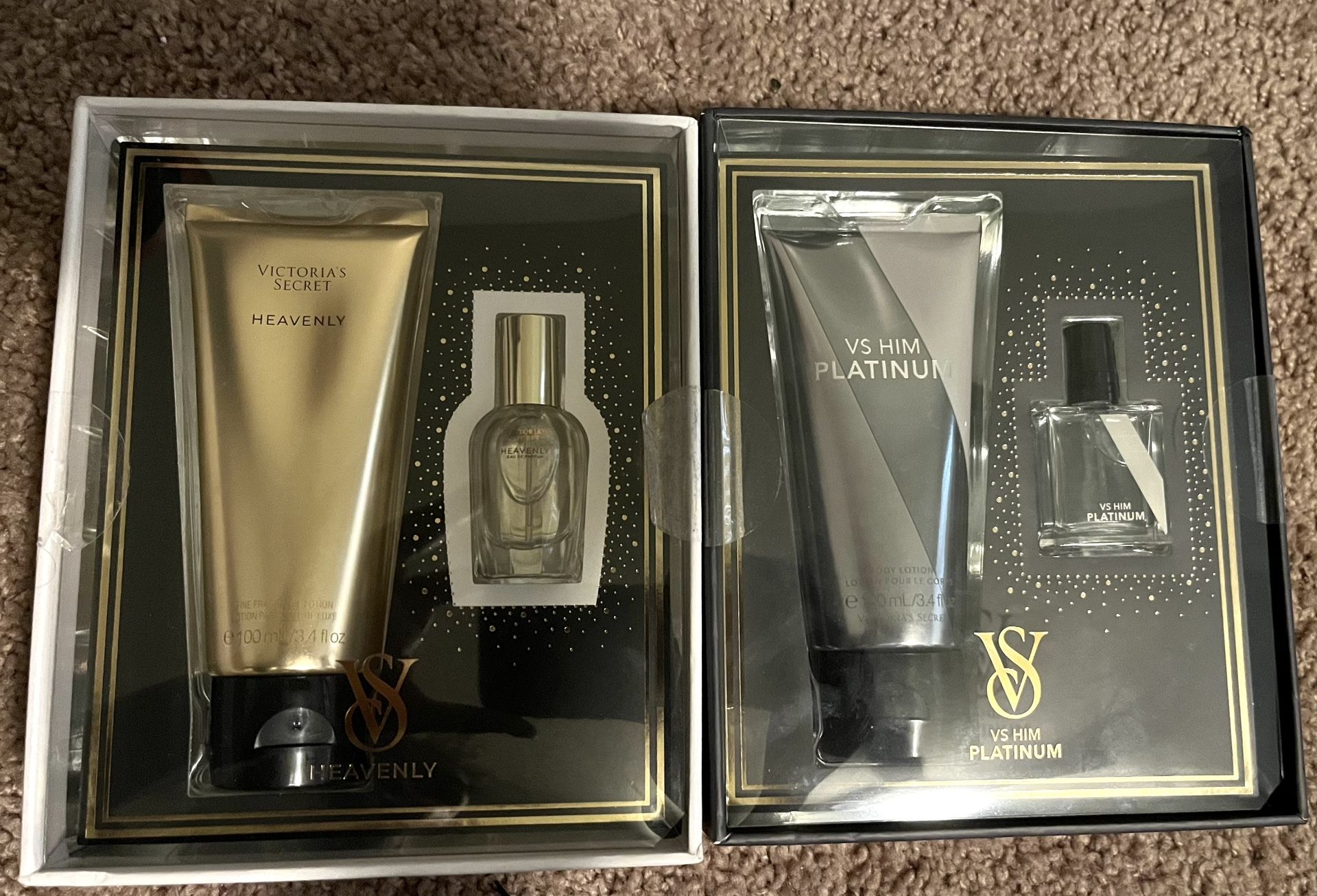 Victoria Secret Her’s&His Lotion/Parfum Set 