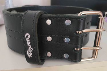 Cardillo 310DL Stock Leather Lifting Weight Belt - Size smal