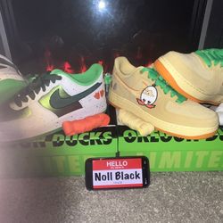 Nike Air Force 1 DOAF “What Came 1st Duck/ Egg” Pack DS Size 10.5