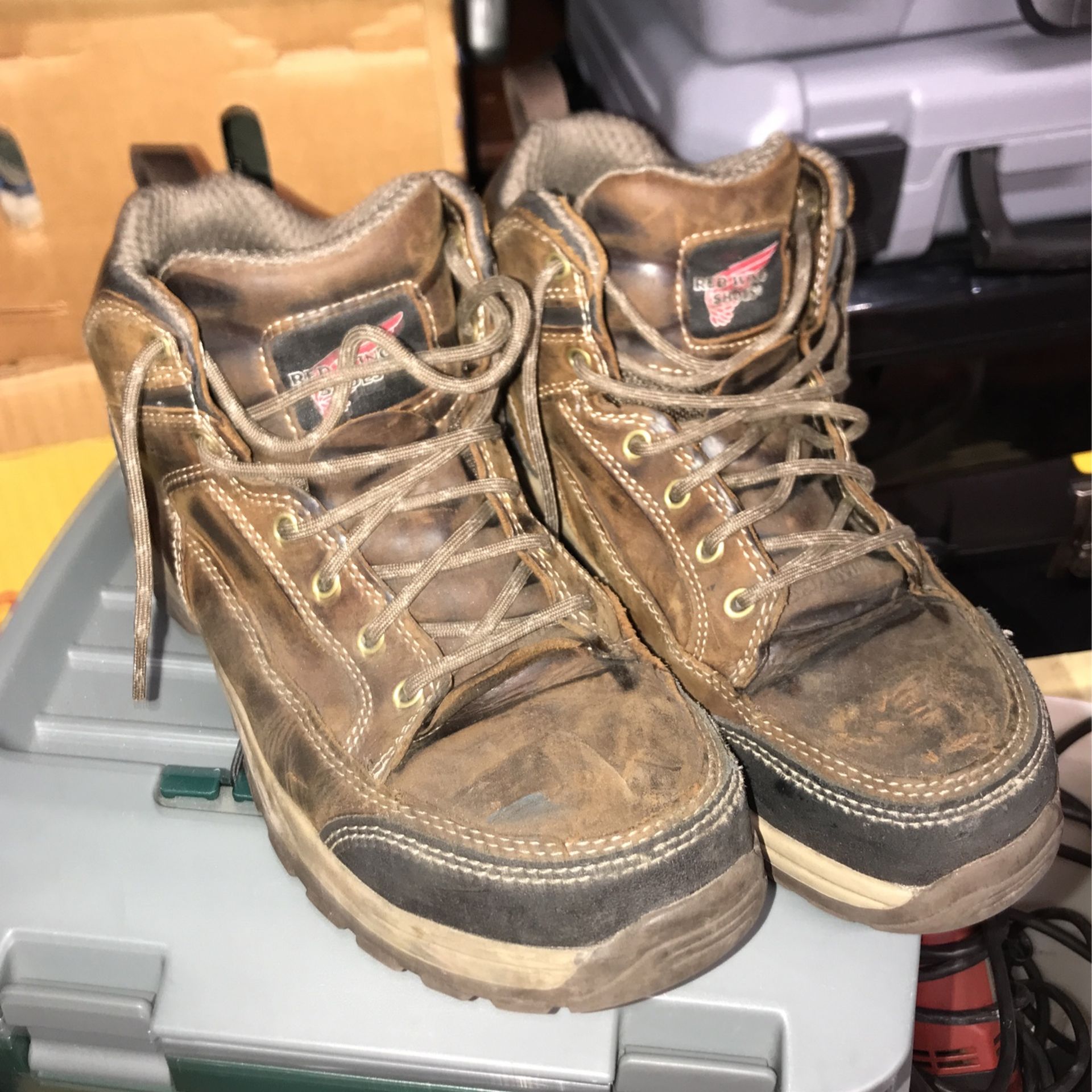 Red Wing Safety Toe Boots