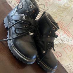 Harley Davison Steel Toe