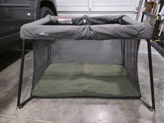 Infant/Toddler Foldable Travel Crib, Lightweight, Portable, Comfortable Mattress, Breathable Mesh