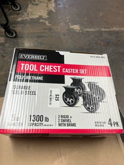 Tool Chest Caster Set