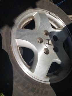 Accord 5 lug 15s and 16s some camber wear