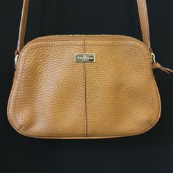 Small All LeatherTan Crossbody Cole Haan Purse 