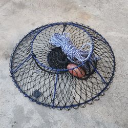 Crab And Lobster Net With Rope 