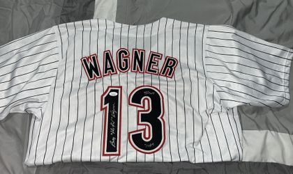 Billy Wagner Signed White Custom Baseball Jersey – Schwartz Sports  Memorabilia