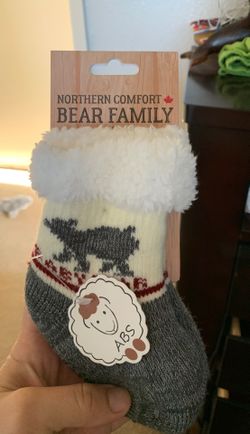 Northern comfort brand new baby socks winter
