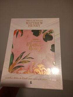 📖✨ BÍBLIA DE ESTUDO MATTHEW HENRY 🇧🇷✨ | NOVA & LACRADA! 🙏💛

📚 Bíblia de Estudo Matthew Henry — importada diretamente do Brasil!

✨ NOVINHA 💝