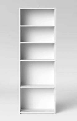 White Bookshelf