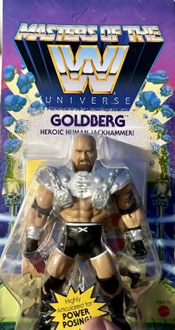 WWE Goldberg Masters Of The Universe Wrestling Action Figure
