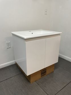 SALE ~ Modern Floating Bathroom Vanity - 24 inches
