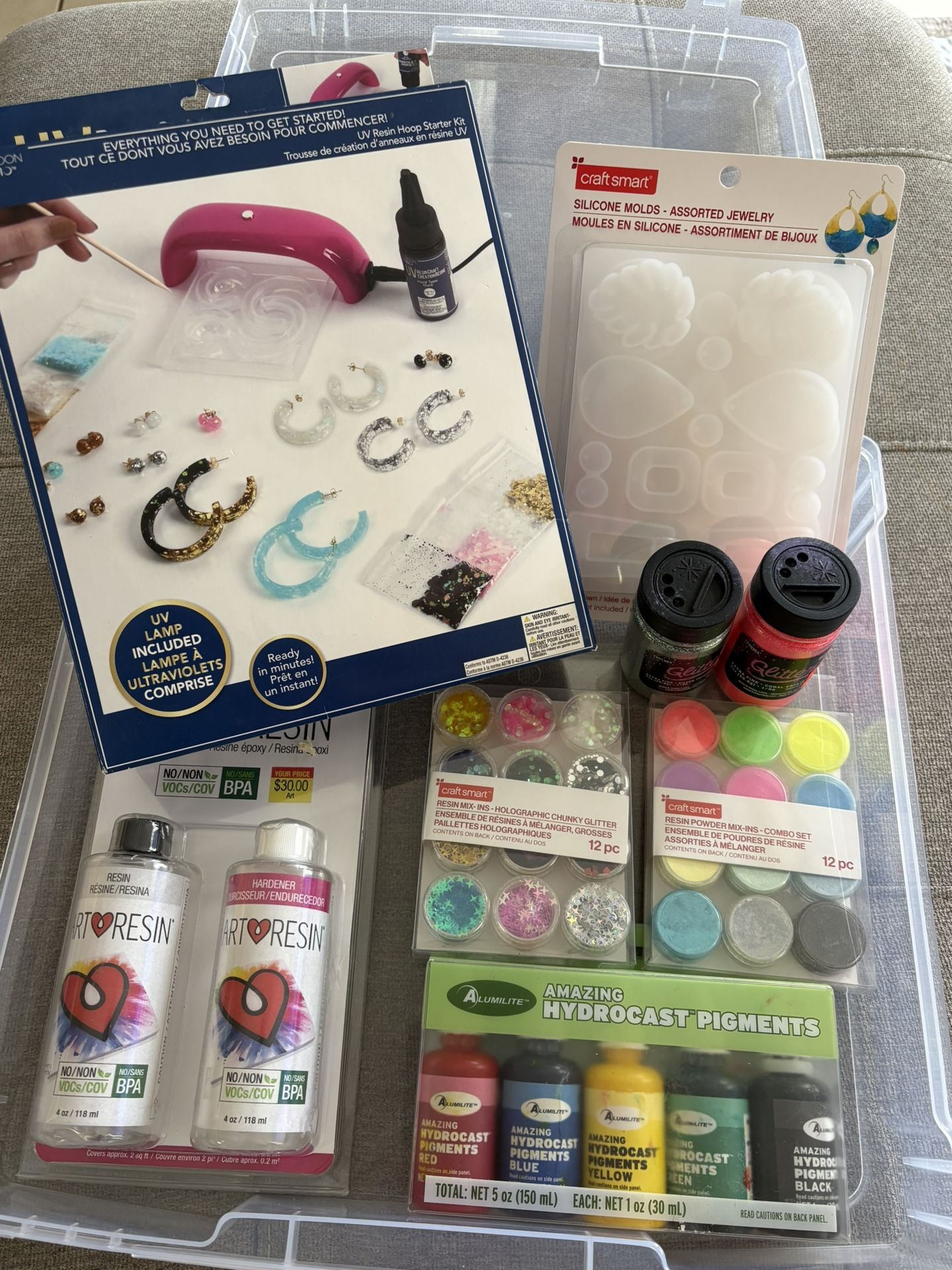 Beginner Resin Jewelry Kit- Everything Includes!