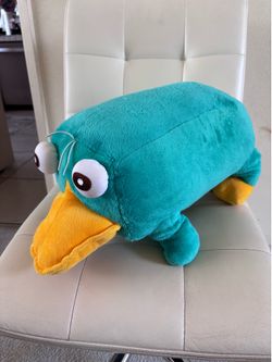 Large Perry the Platypus Plush Toy – Phineas and Ferb Stuffed Animal