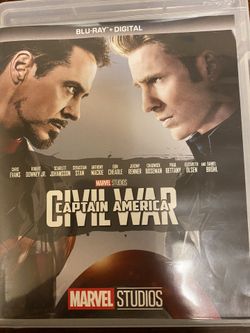 Captain America Civil War Blu-Ray