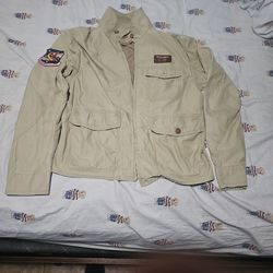 Ralph Laurent Military Jacket Size M..
