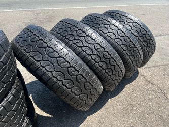 All terrain A/T 275/65/18” Goodyear