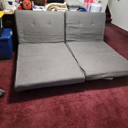 Sofá Cama Color Gris 