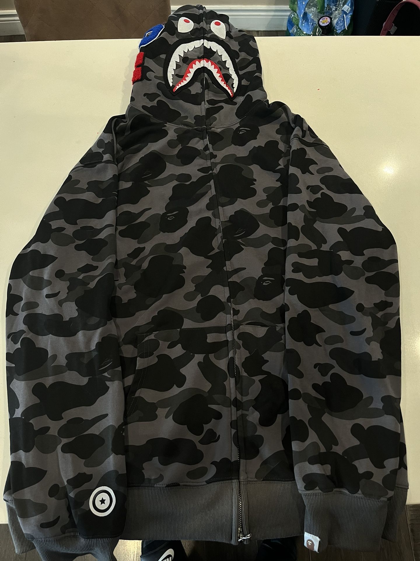 Brand new Bape zip up