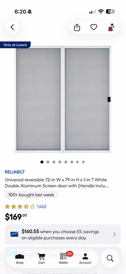 Sliding screen door