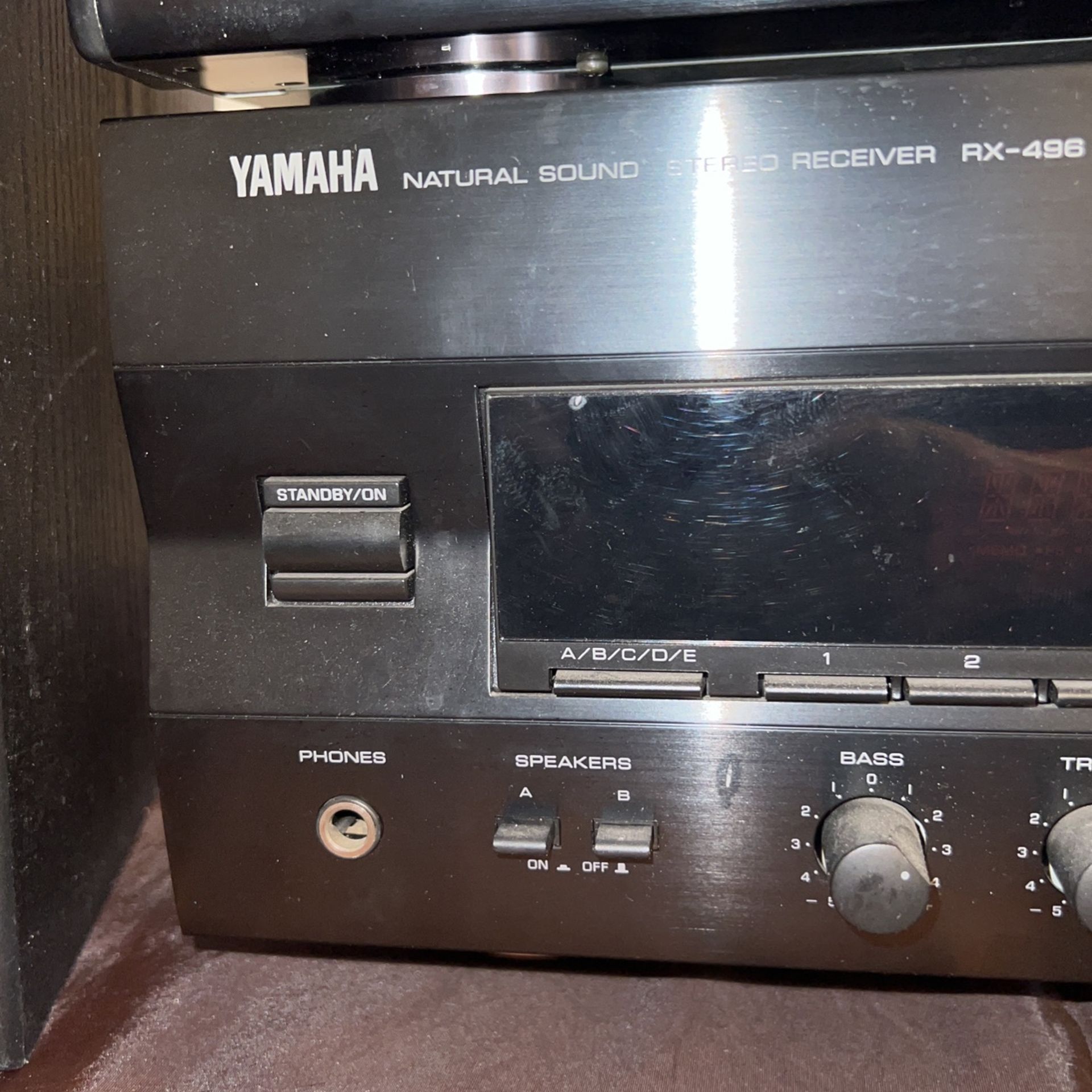 Yamaha Natural Sound Stereo Receiver RX-496