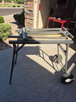 Rousseau heavy duty miter saw stand