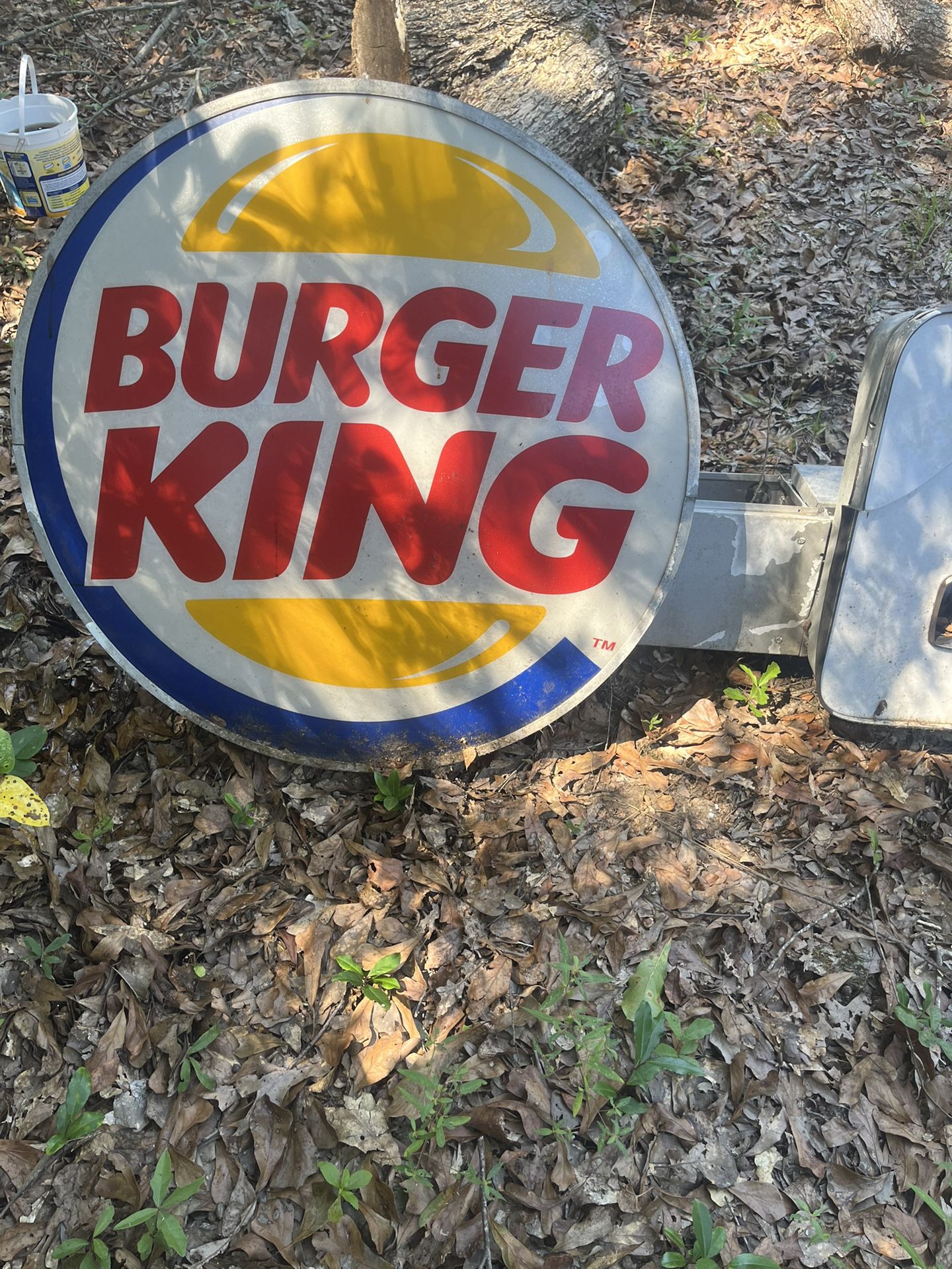 Original Burger King Sign 
