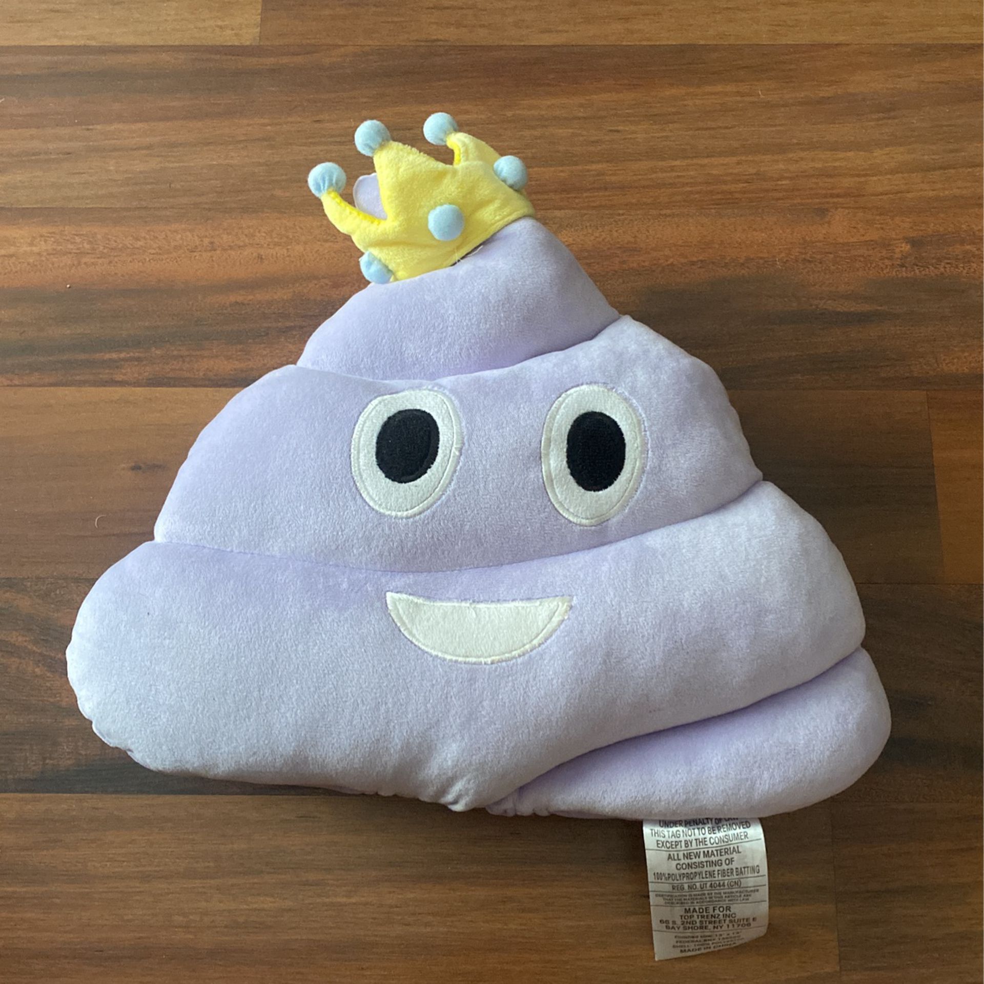 King / Queen Poop Emojis💩 Pillow 
