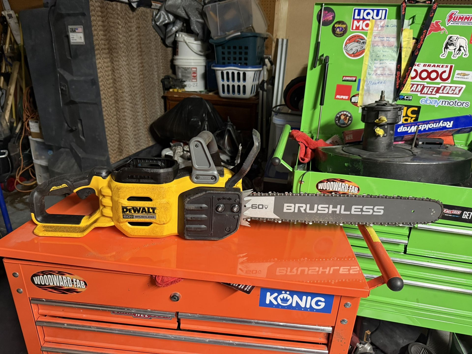 2 Dewalt Chainsaws