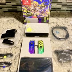 Nintendo Switch Oled Splatoon Edition 