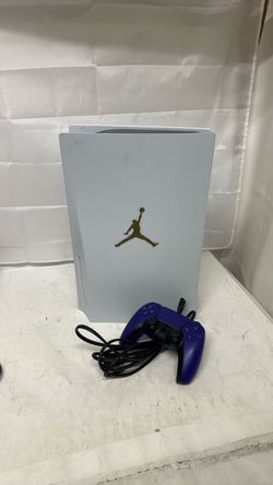 PS5 Console with Jordan Faceplate and Controller#51137