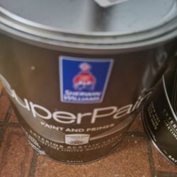 2 Gallons Pure White SUPERPAINT exterior Paint